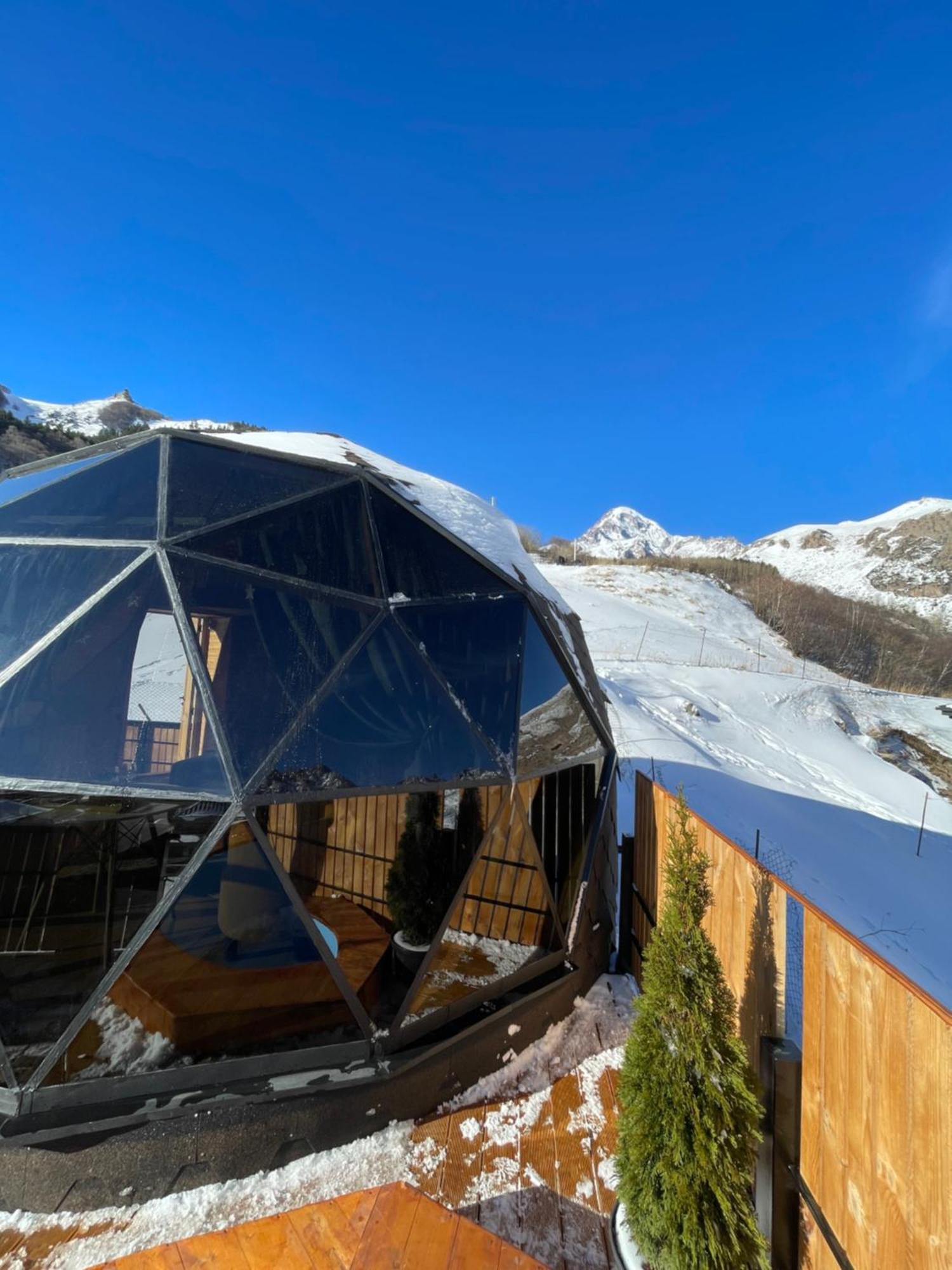 Вилла Gabua Glamping Казбеги Экстерьер фото