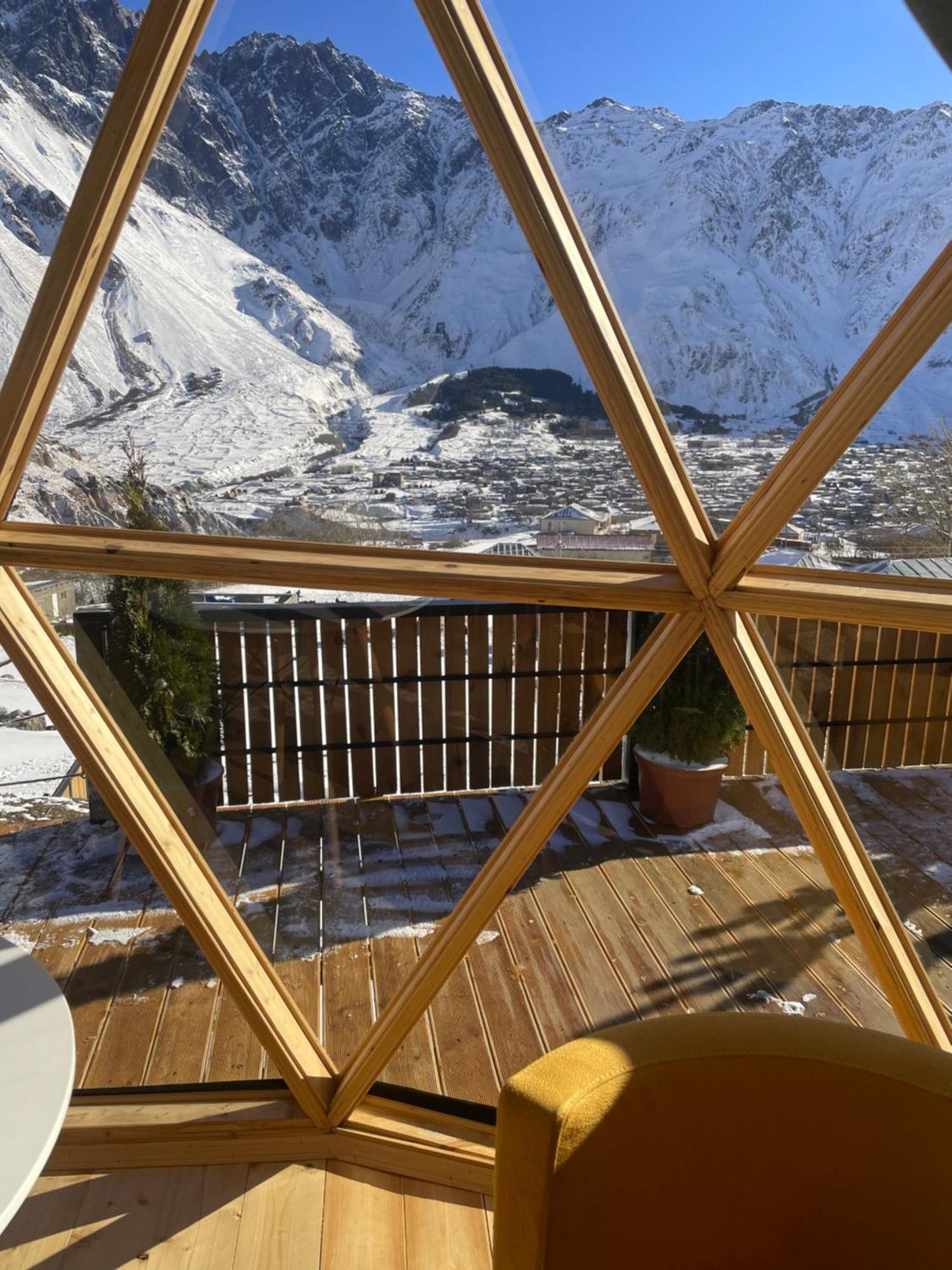 Вилла Gabua Glamping Казбеги Экстерьер фото
